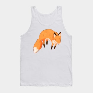 Cute fox jumping Tank Top